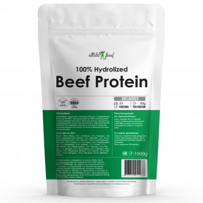  Atletic Food 100% Hydrolized Beef Protein 1000 
